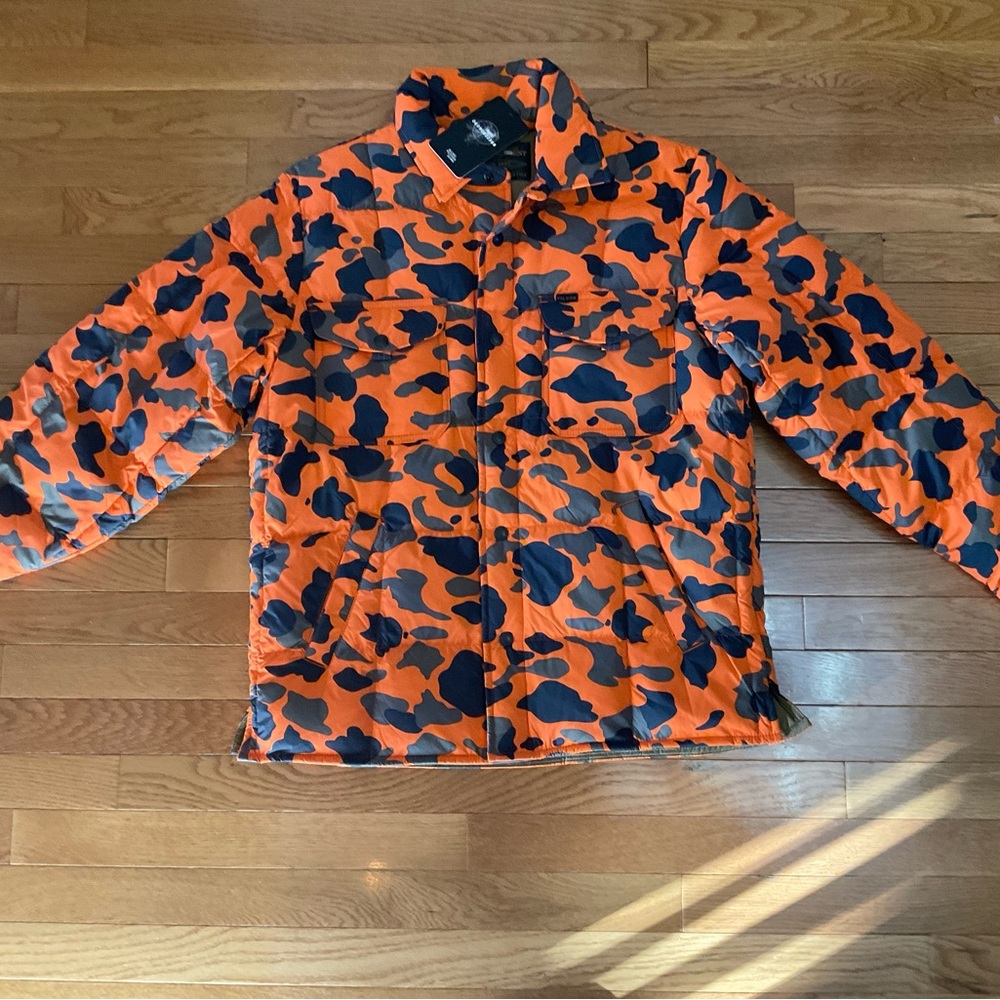 Filson Lightweight Down Jacket Flame Camo